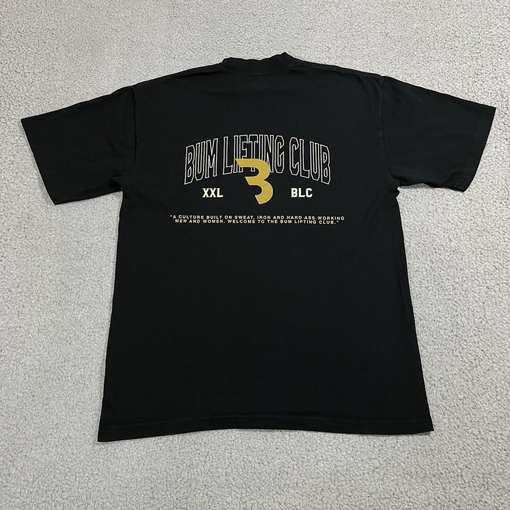Bum Lifting Club Shirt Mens Medium Graphic BLC Chris Bumstead Workout Gym Cbum